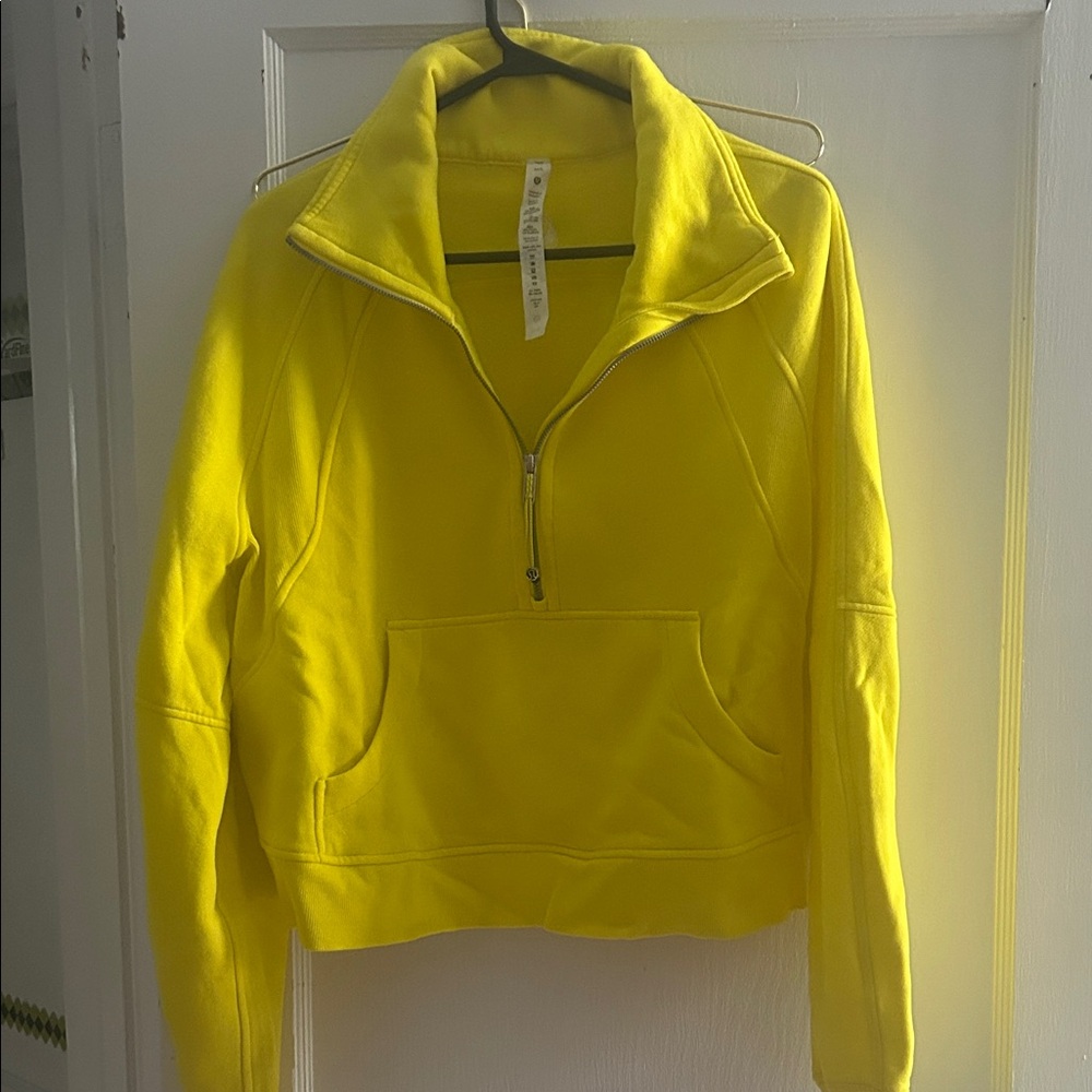 lululemon athletica Yellow Sweater